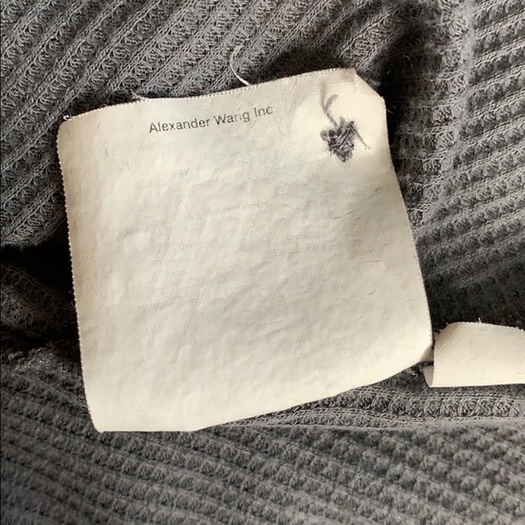 t by alexander wang • long sleeve henley tee - Picture 8 of 8